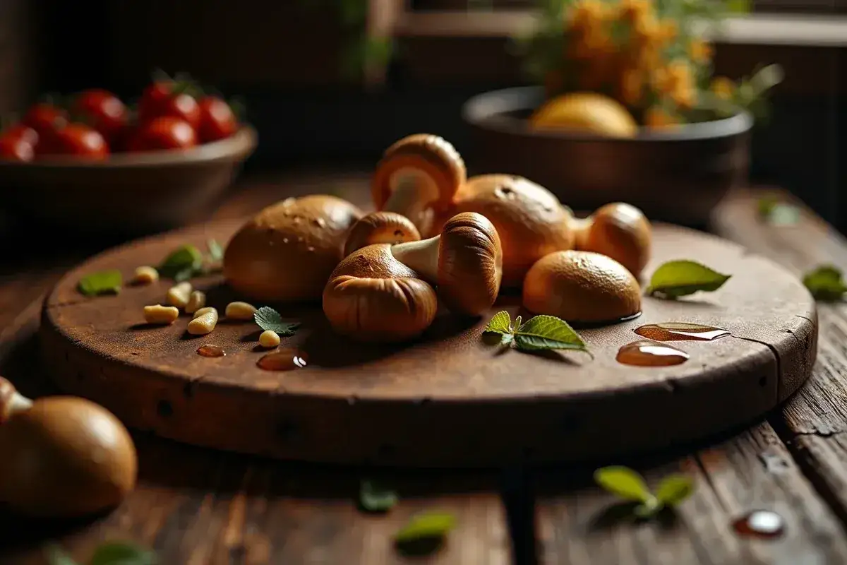 Zdjęcie Jak przygotować pieczarki do pizzy, by uniknąć wodnistej konsystencji