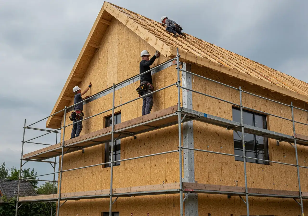 Zdjęcie Elewacja drewniana czy tynk - co wybrać, by uniknąć kosztów?