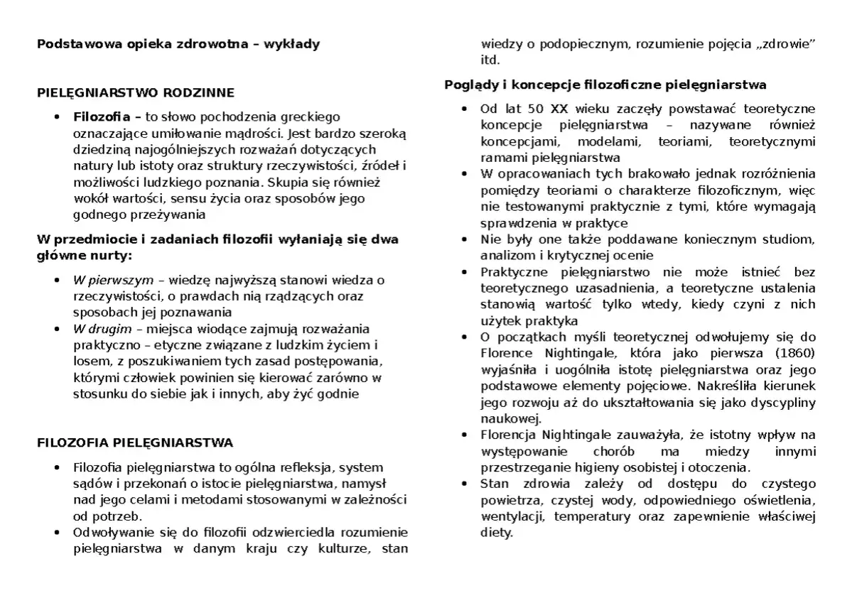 Zdjęcie System opieki pielęgniarskiej w domu Florans: standardy i organizacja