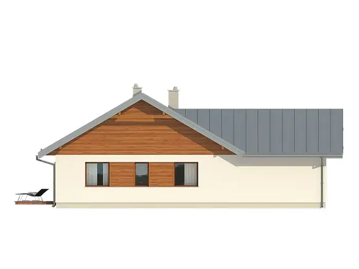 Zdjęcie Projekt domu Endo drewniany: funkcjonalny i estetyczny wybór