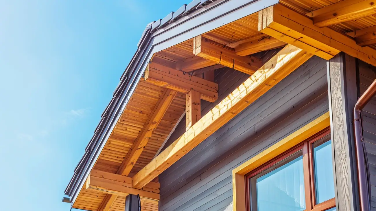 Zdjęcie Jaka podbitka na dach dwuspadowy: krok po kroku