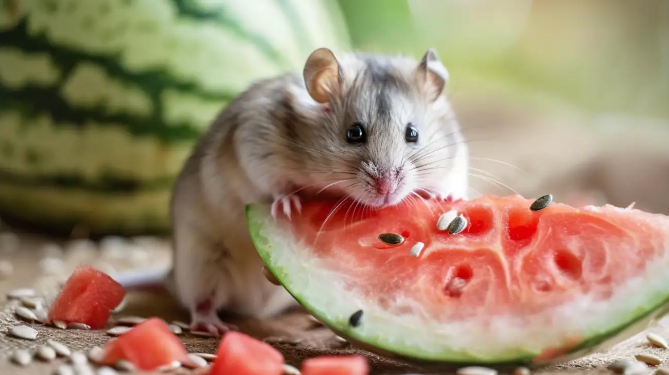 Zdjęcie Czy chomiki mogą jeść arbuza? Odpowiedź na pytanie właścicieli