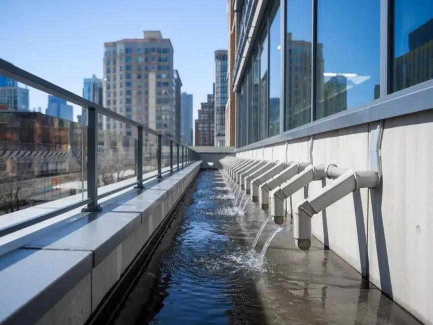 Zdjęcie Skuteczne odprowadzanie wody z balkonu: metody i techniki