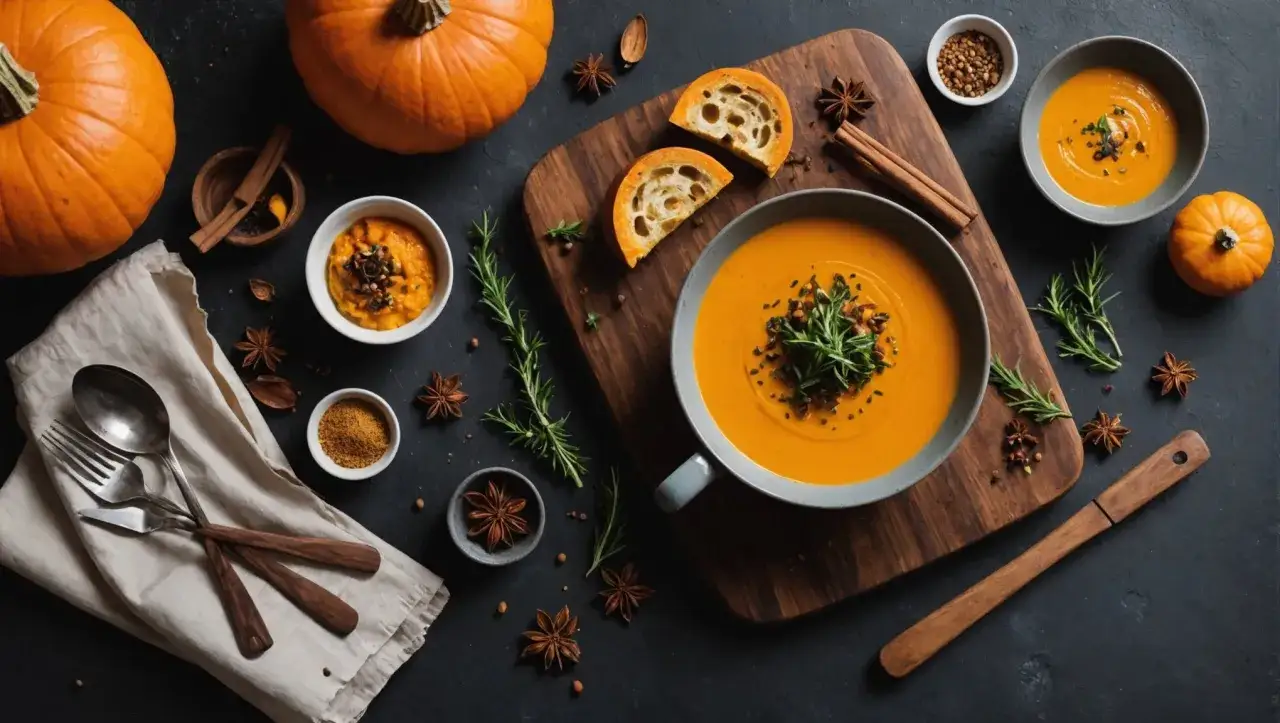 Zdjęcie Quelles épices pour soupe potiron : les secrets pour un goût inoubliable