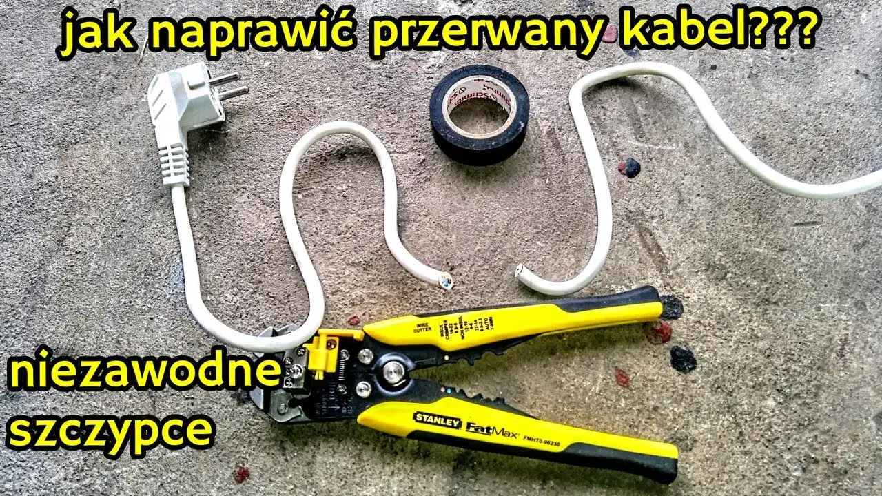 Zdjęcie Jak naprawić przerwany kabel - krok po kroku i bezpiecznie
