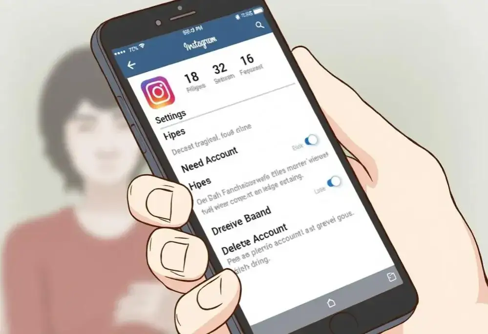 Zdjęcie Jak usunąć konto na IG w aplikacji i uniknąć utraty danych