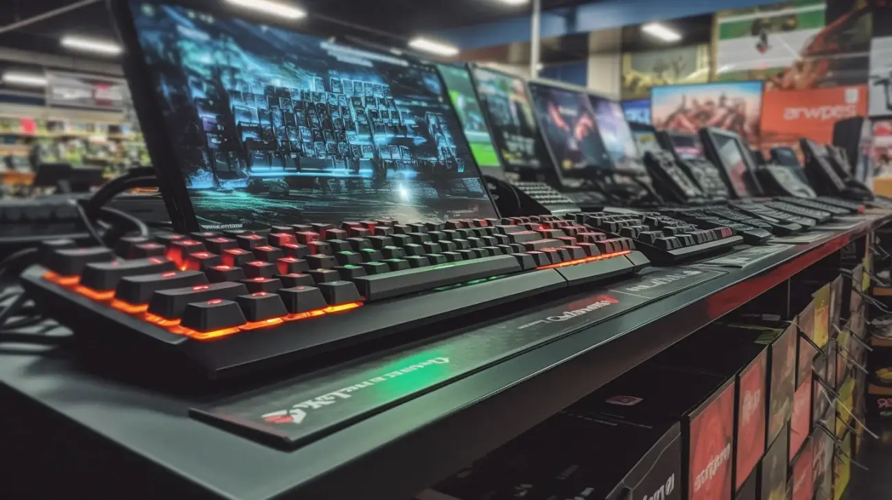 Klawiatura trust gxt 860 za 69 zł w rtv euro agd: tani pół-mechanik!