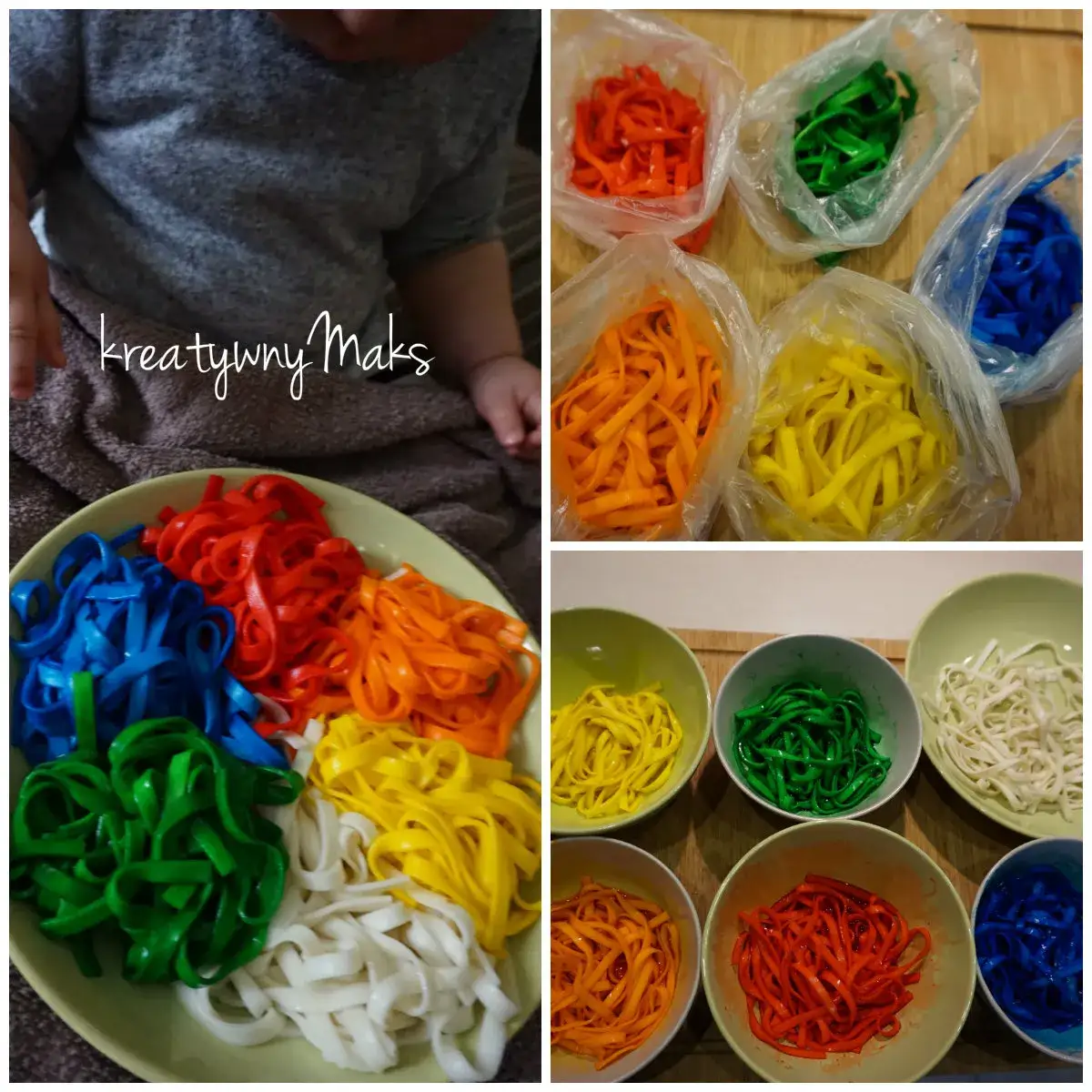 Zdjęcie Zabawa sensoryczna z makaronem: magiczny świat kreatywności dziecka