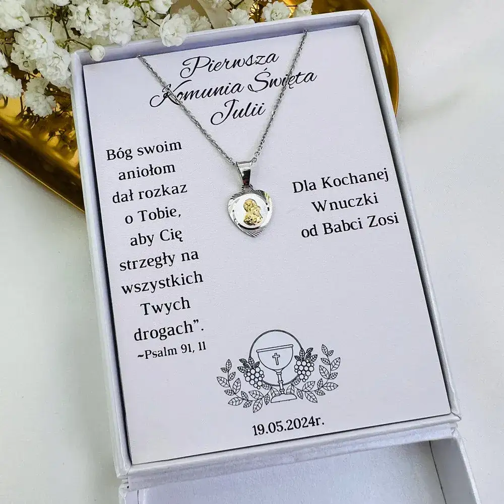 Zdjęcie Jaki medalik na komunię – wybierz symbol, który zachwyci dziecko