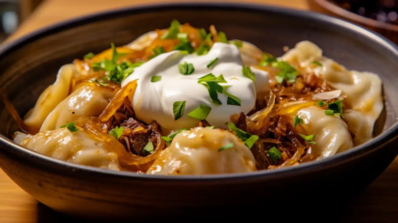 Farsz na pierogi ruskie - przepis, tradycyjny farsz do ruskich pierogów