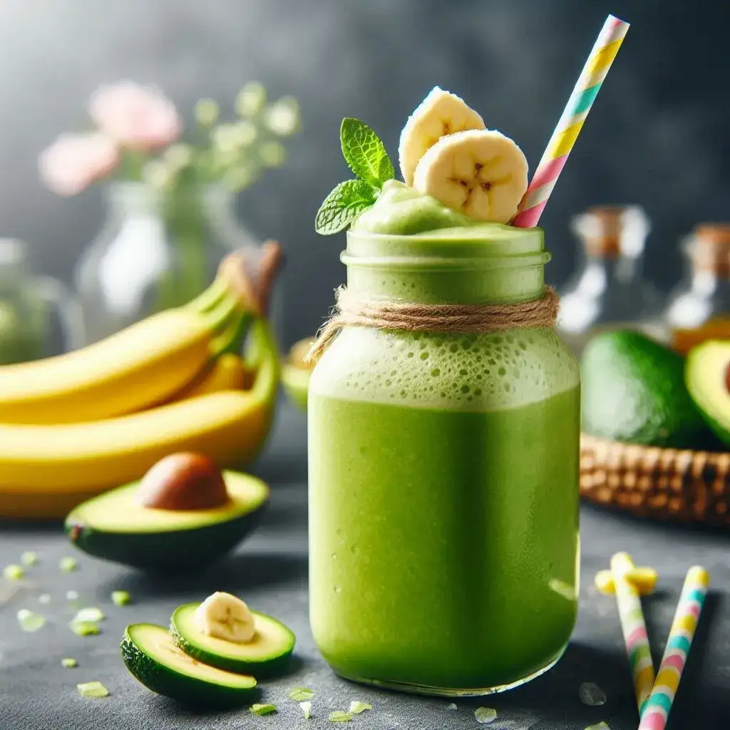 Zdjęcie Zdrowy koktajl z awokado i banana, który zachwyci Twoje podniebienie