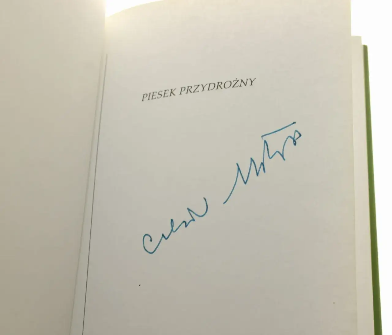 Zdjęcie Czesław Miłosz - autor książki piesek przydrożny i jego twórczość