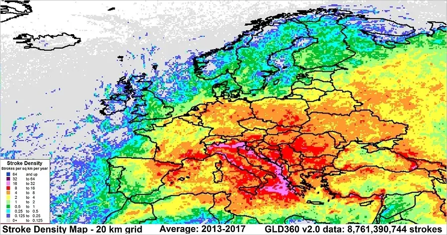 Zdjęcie Gdzie jest najwięcej burz? Wielkie sekrety na mapie błyskawic