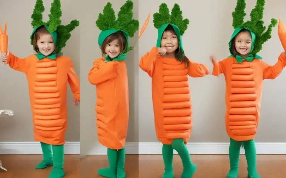 Zdjęcie Jak łatwo zrobić strój marchewki dla dziecka krok po kroku bez wysiłku