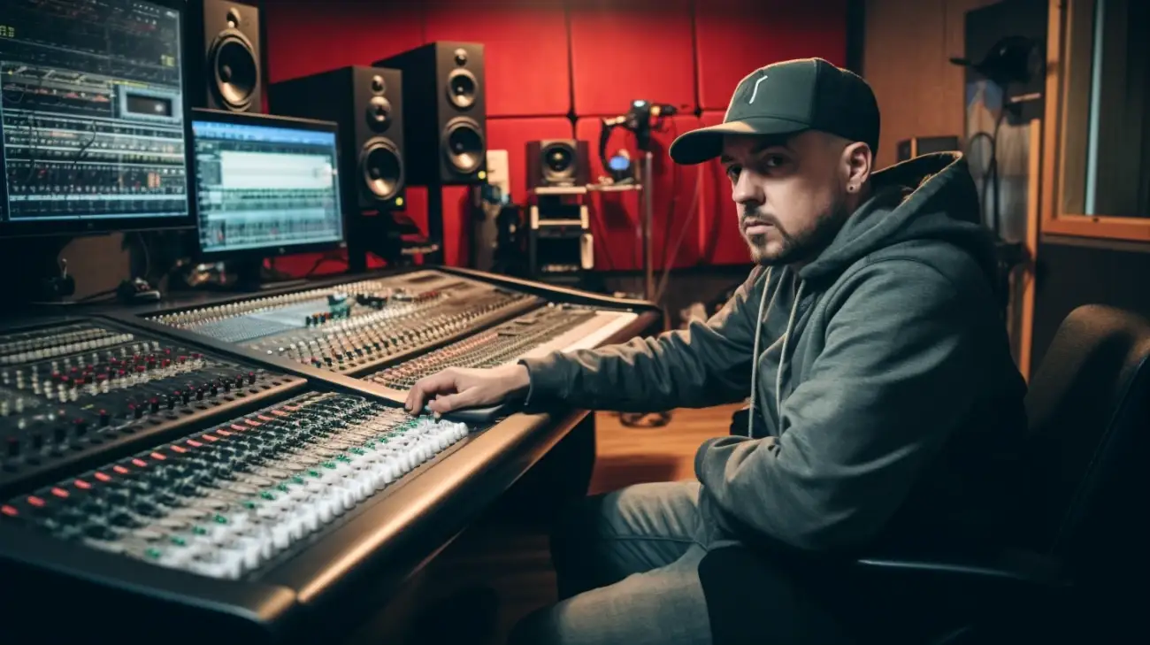 Malik eksportowy towar: polski raper w studiu słynnego producenta