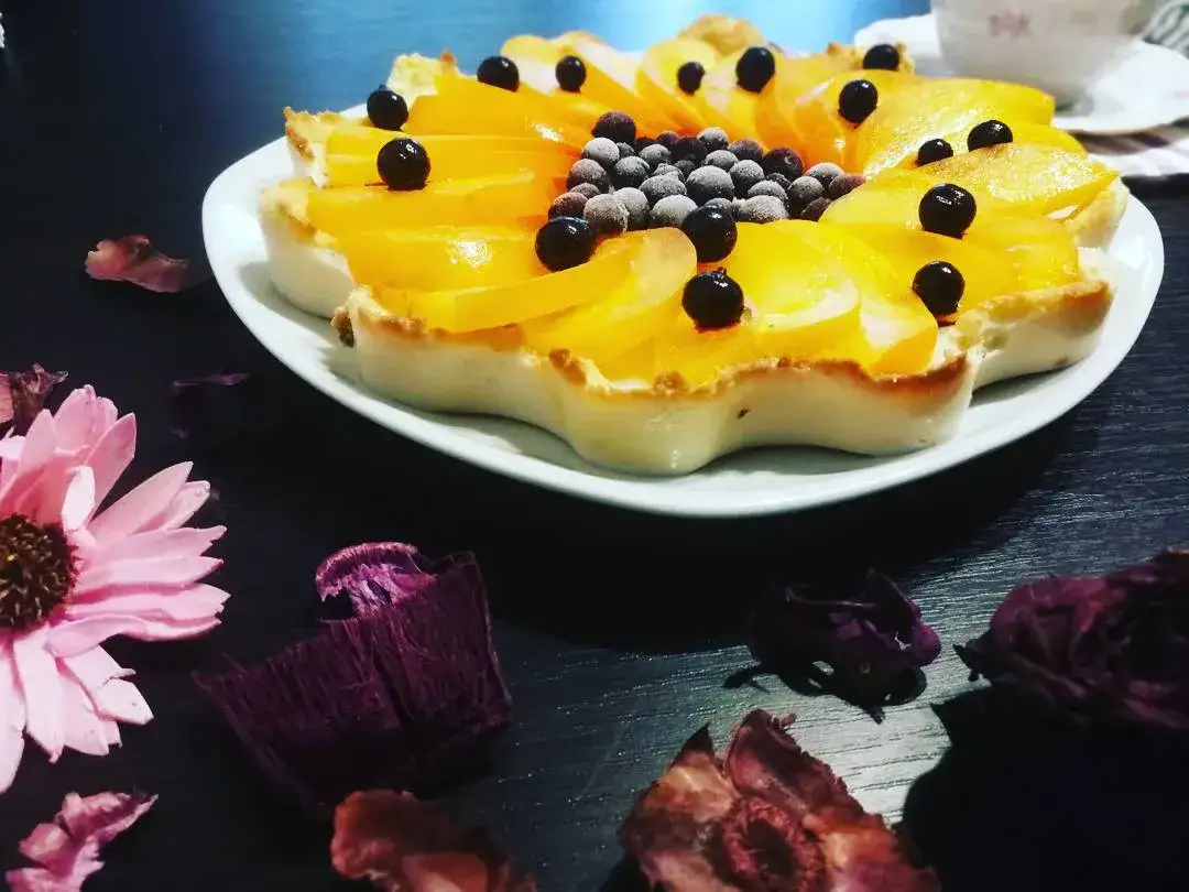 Zdjęcie Przepis na fit tartę z mleczkiem kokosowym - najzdrowszy deser bez cukru