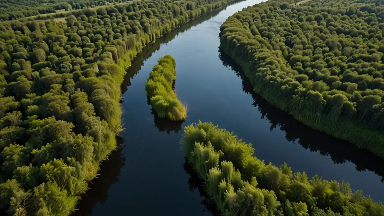 Zdjęcie Bifurkacja rzek to fascynujący fenomen natury, którego nie znałeś
