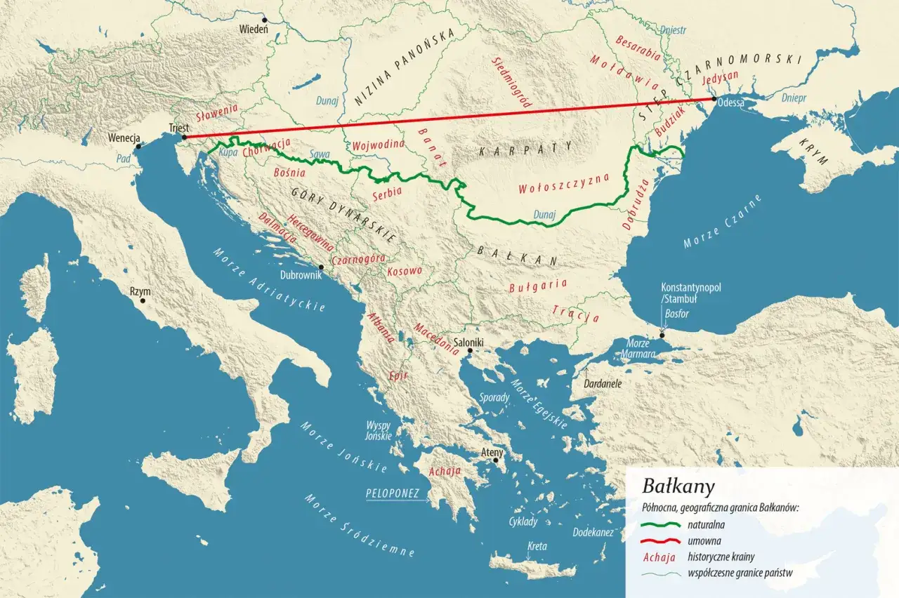 Zdjęcie Jakie morza oblewają półwysep bałkański? Odkryj ich tajemnice