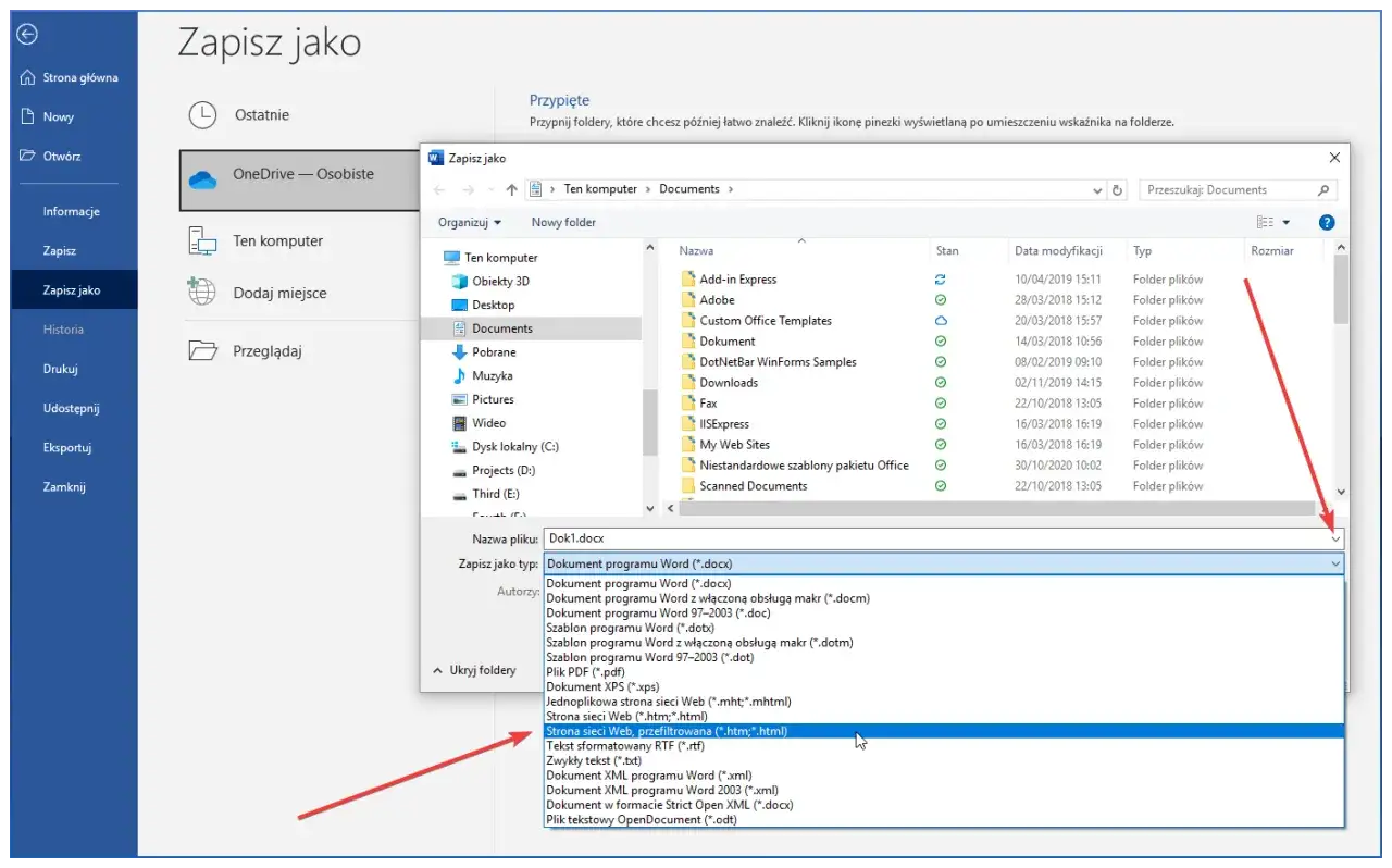 Zdjęcie Jak otworzyć plik HTML w Wordzie i uniknąć problemów z formatowaniem