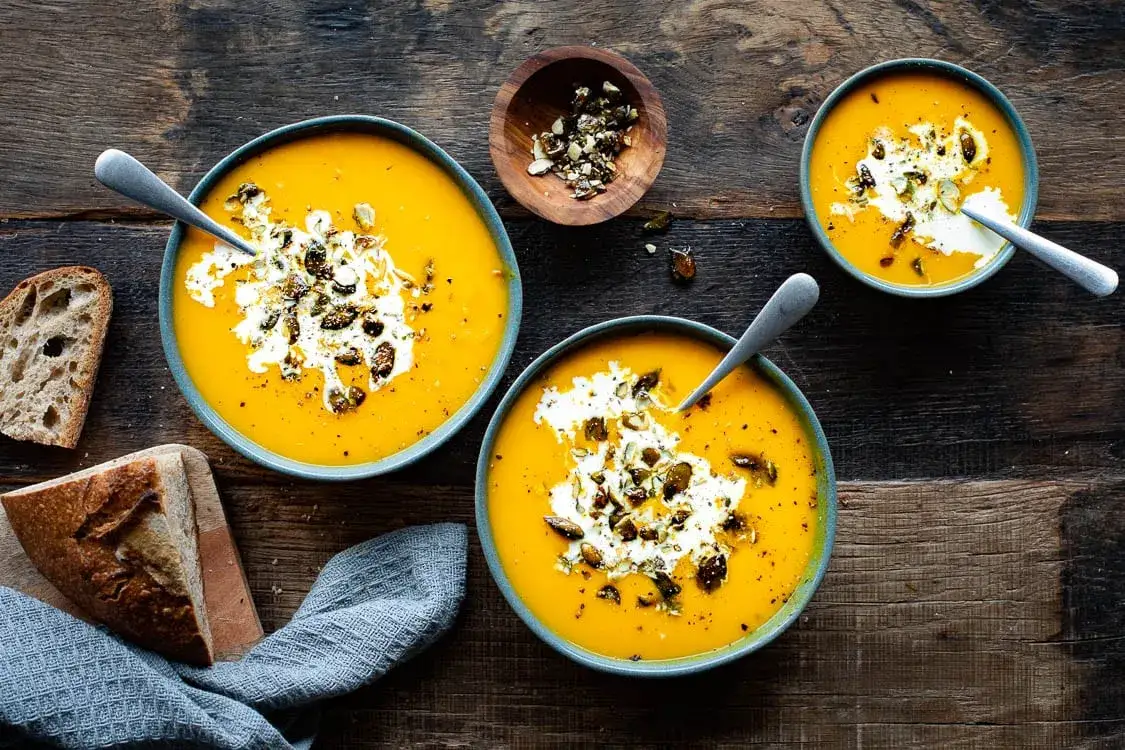 Zdjęcie Recette de soupe de potimarron thermomix facile et réconfortante