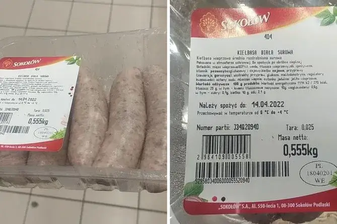 Zdjęcie Kiełbasa biała Kraina Wędlin - sprawdź skład i aktualne promocje