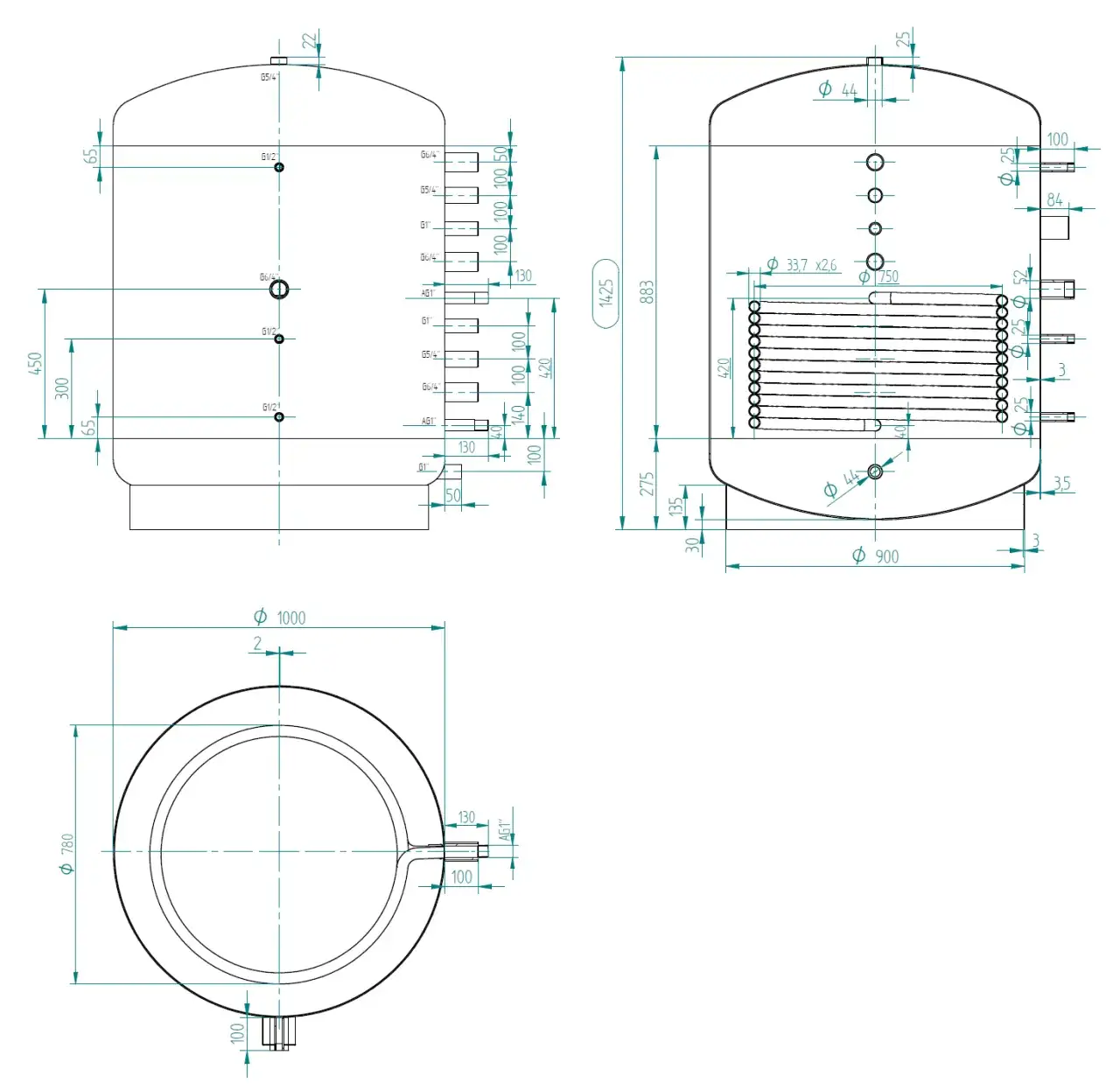 Zdjęcie Bufor ciepła niski: kluczowe zalety i zastosowania w domach