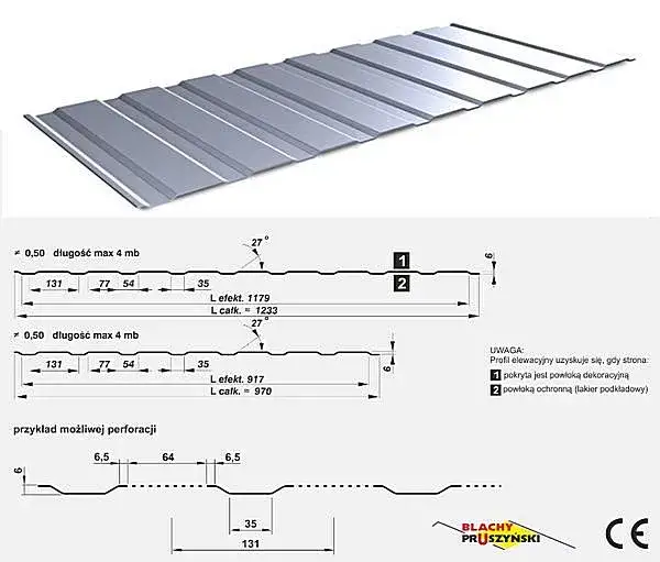 Zdjęcie Jaka grubość blachy trapezowej na dach zapewni trwałość i bezpieczeństwo?