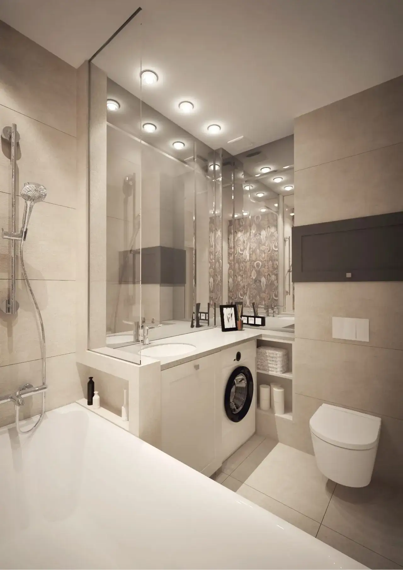 Zdjęcie Jak urządzić bardzo małą łazienkę: 7 praktycznych rozwiązań