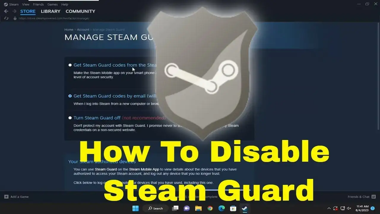Zdjęcie Jak wyłączyć Steam Guard i uniknąć problemów z logowaniem