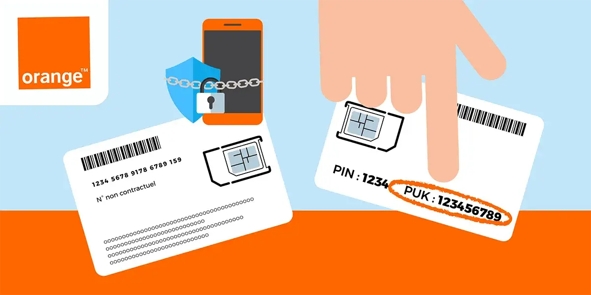 Zdjęcie Comment débloquer carte SIM Orange facilement avec le code PUK