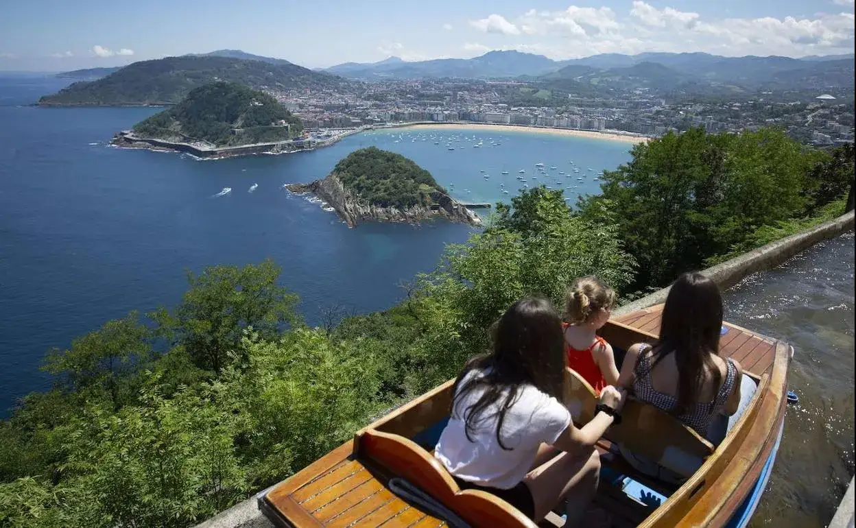 Zdjęcie Fotos de parque de atracciones monte igueldo que te dejarán sin aliento