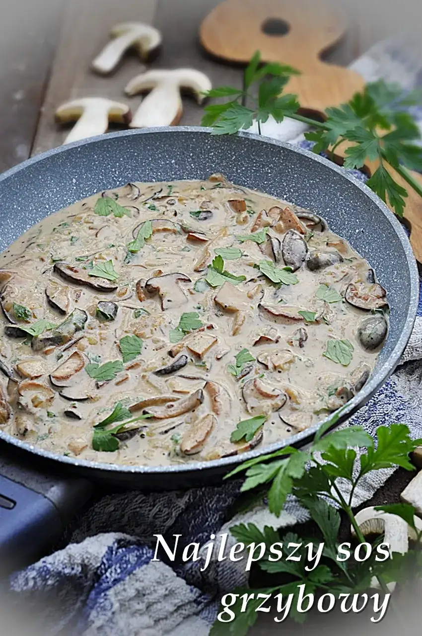 Zdjęcie Jak zrobić sos z mrożonych grzybów - prosty przepis na pyszny smak