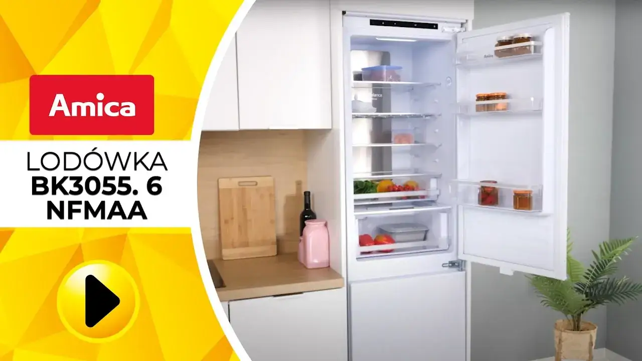 Zdjęcie Jak przełożyć drzwi w lodówce Amica - proste kroki na YouTube