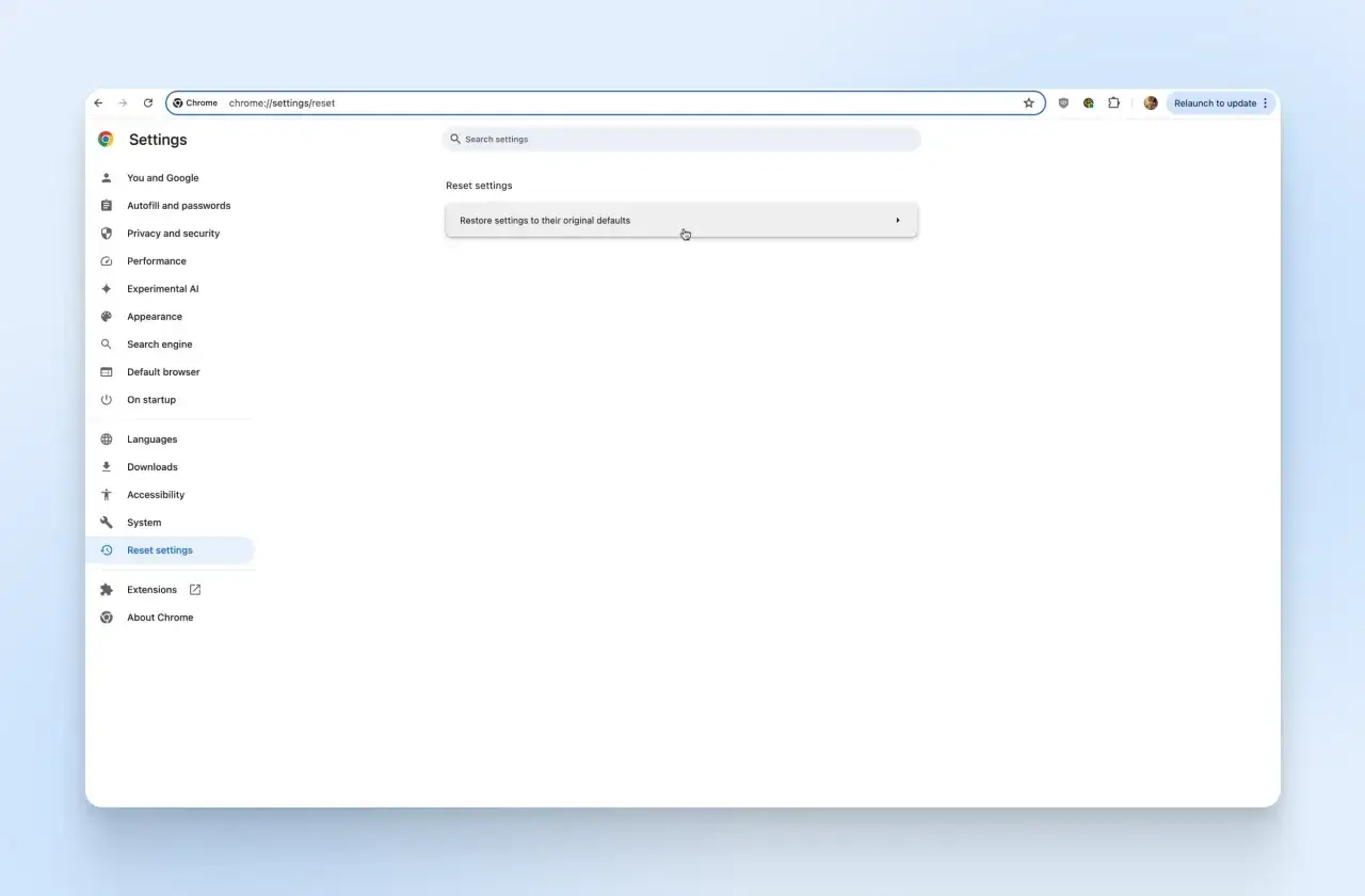 Zdjęcie Jak zresetować przeglądarkę i przywrócić ją do pierwotnych ustawień