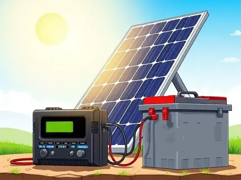 Zdjęcie Podłączenie akumulatora do fotowoltaiki - instrukcja montażu krok po kroku