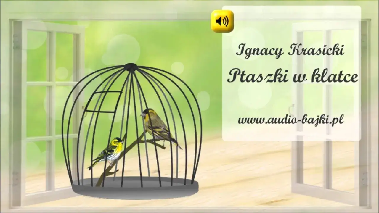 Zdjęcie Ptaszek w klatce wiersz - analiza wolności i niewoli w poezji Krasickiego