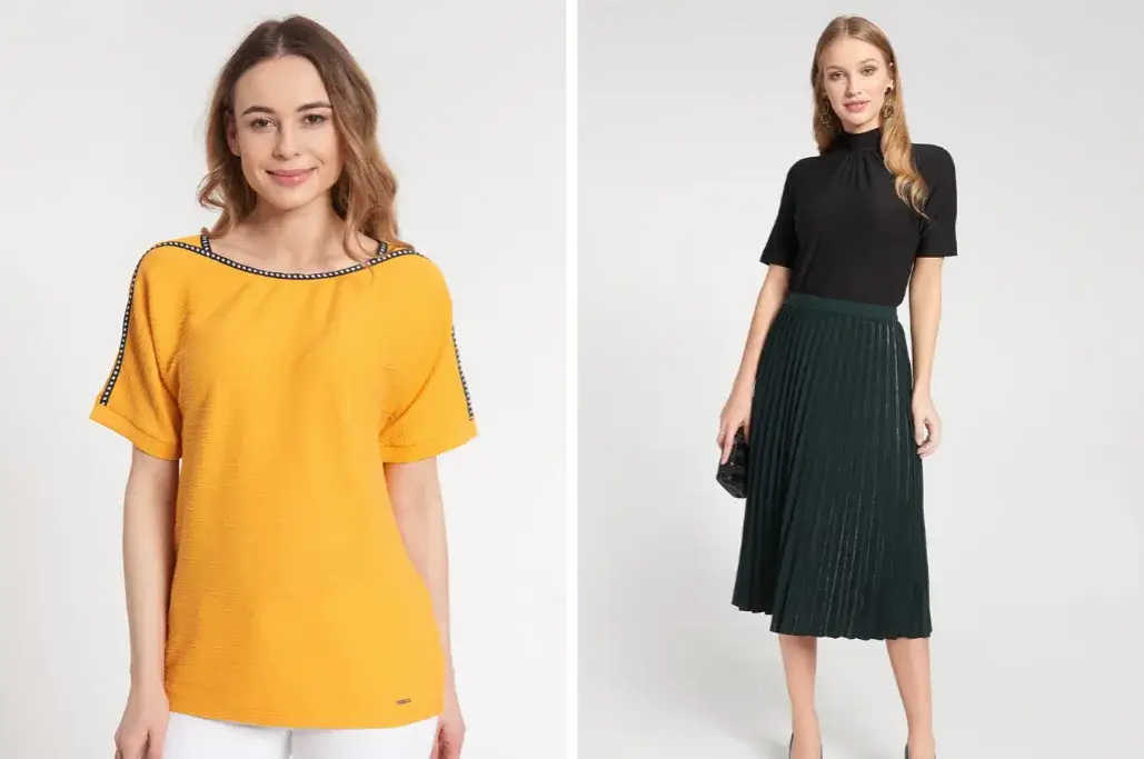 Zdjęcie Plisowana spódnica stylizacje na wesele - elegancja bez wysiłku