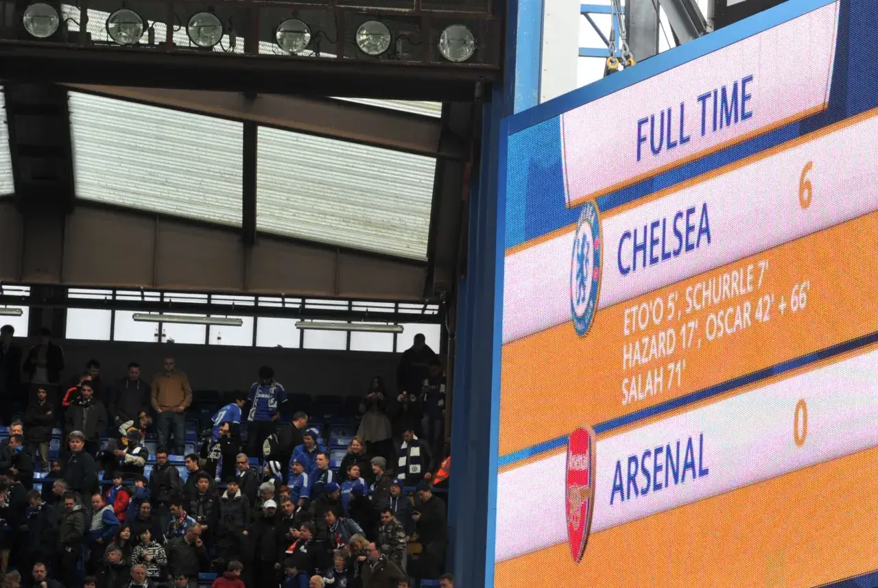 Zdjęcie Arsenal vs Chelsea: Wyniki 6-0, analiza meczu i kluczowe momenty