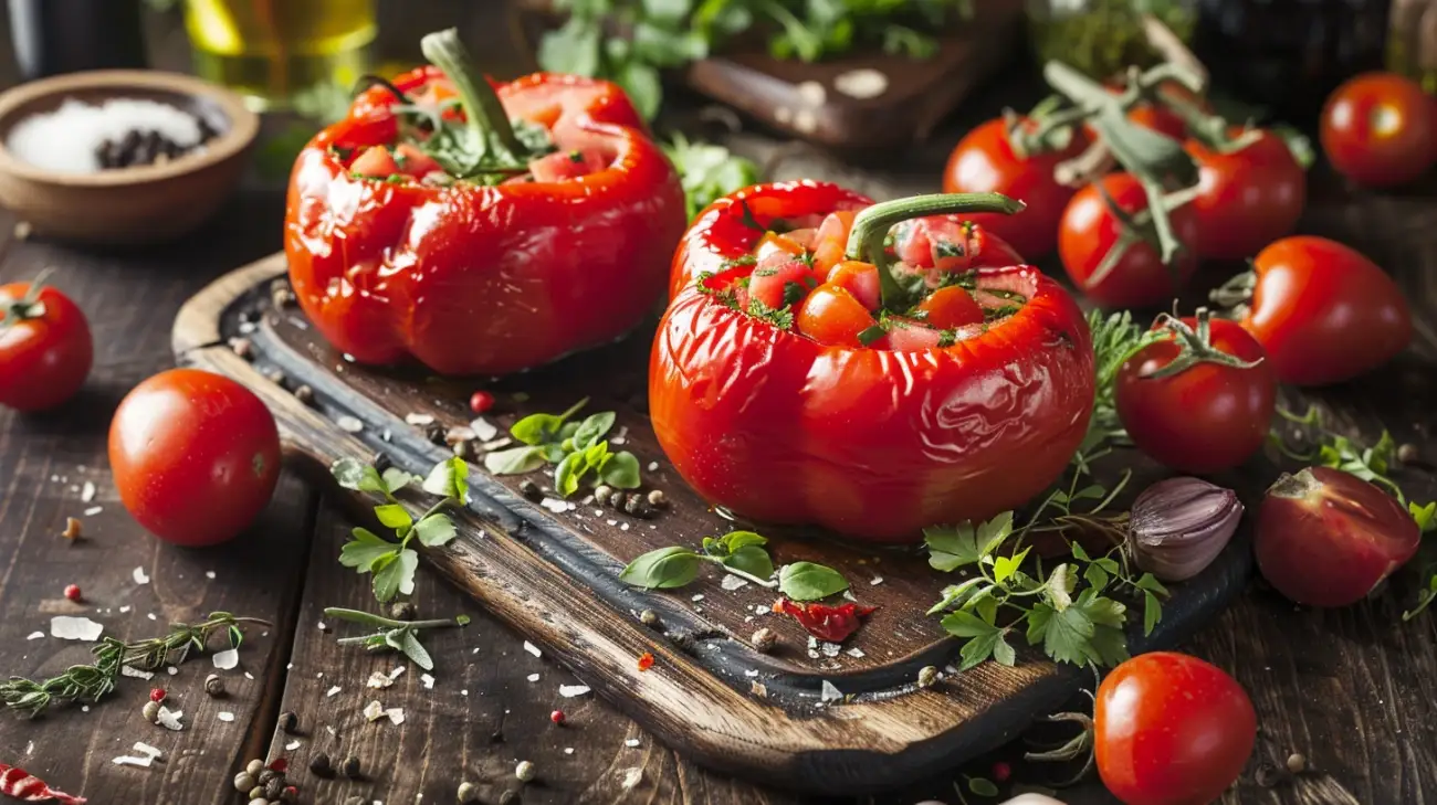 Zdjęcie Najlepszy przepis na paprykę faszerowaną mięsem!