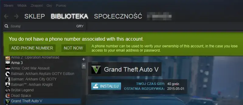Zdjęcie Jak dodać numer telefonu do Steam i zabezpieczyć swoje konto przed utratą