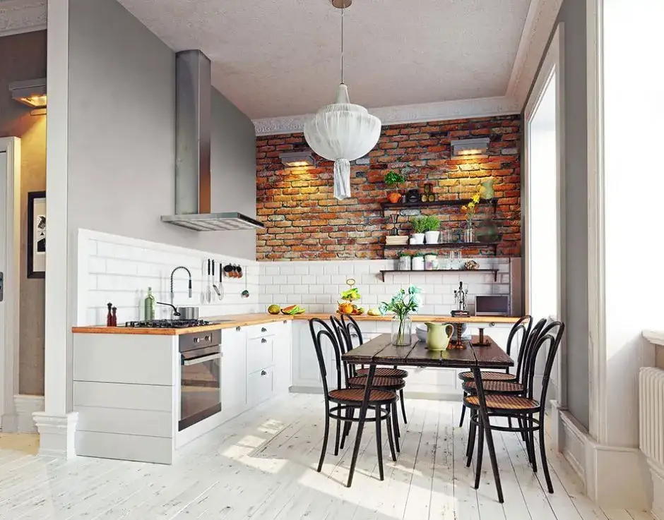 Zdjęcie Kuchnia co na ściany: nowoczesne alternatywy dla płytek ceramicznych