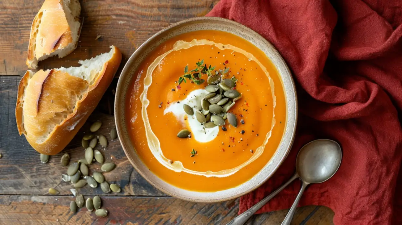 Zdjęcie Zdrowy krem z dyni i marchewki: Idealny na jesienny obiad