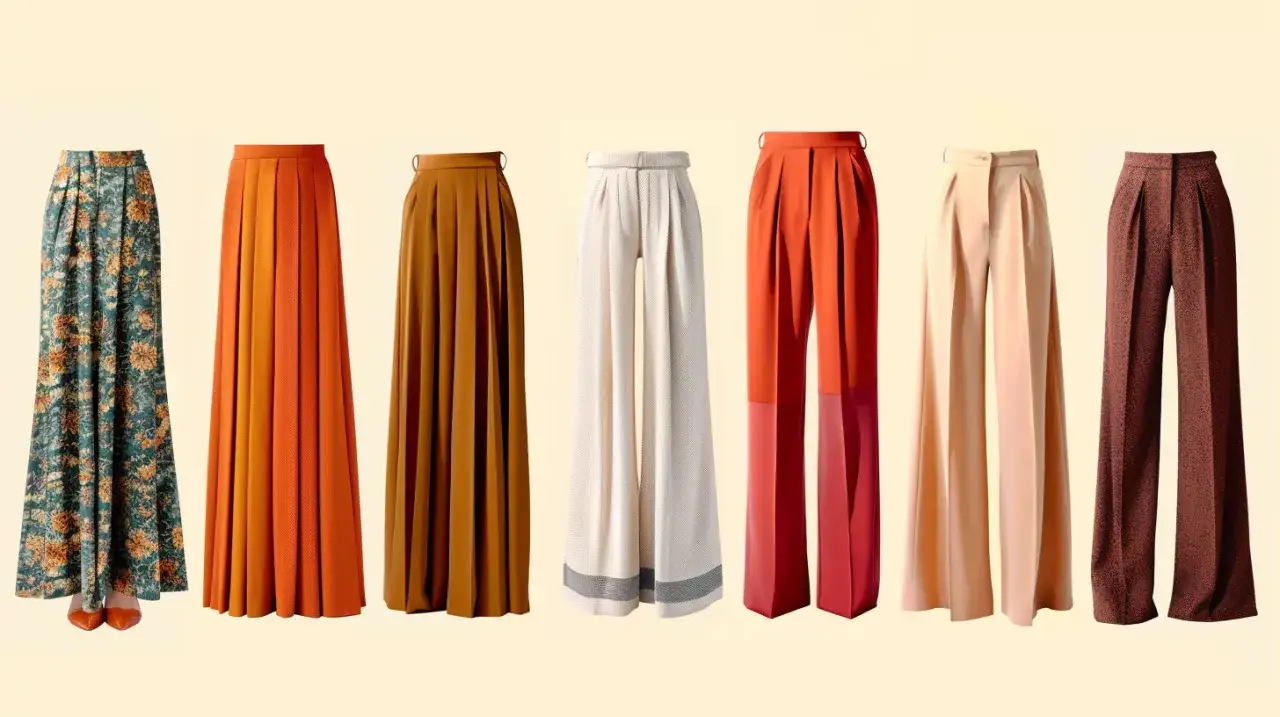 Zdjęcie Jak nazywają się szerokie spodnie? Przewodnik po trendach mody