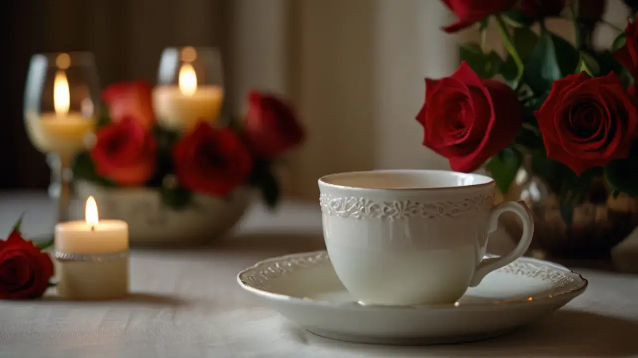 Zdjęcie Filiżanki dla pary to idealny prezent na romantyczny wieczór?