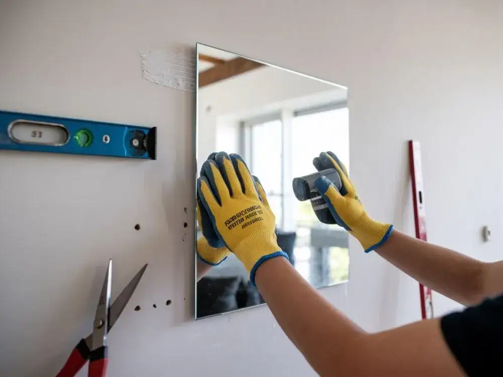 Zdjęcie Jak przykleić lustro do ściany - uniknij najczęstszych błędów montażu