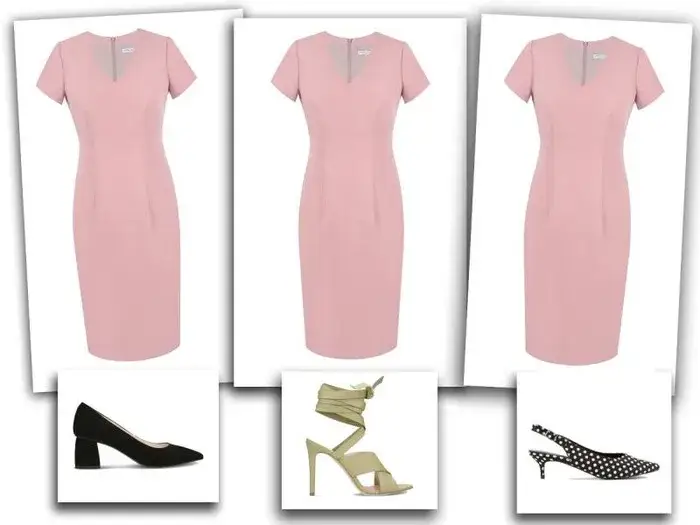 Zdjęcie Jakie buty i torebka do pudrowej sukienki, aby wyglądać olśniewająco