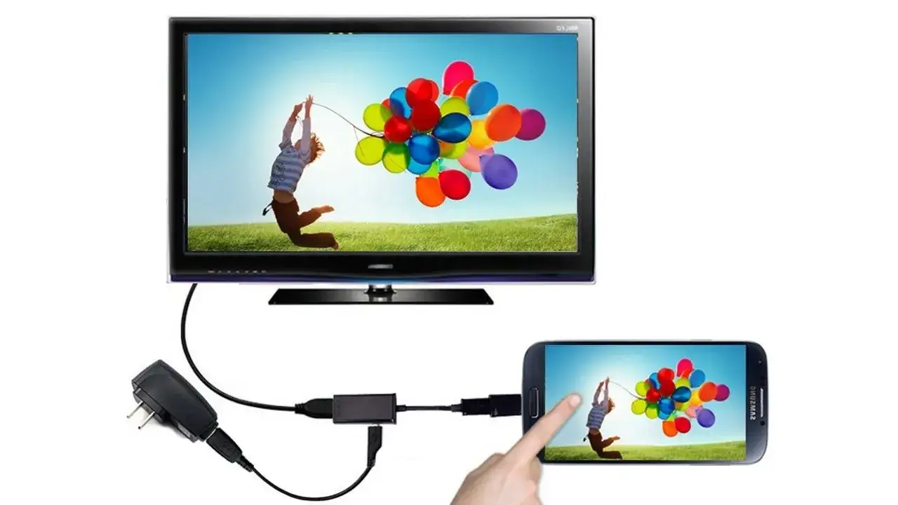 Zdjęcie Prosty sposób podłączenia telefonu do starego telewizora bez stresu i kabli