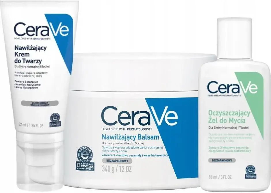 Zdjęcie CeraVe wygładzający balsam 340 - skuteczna ulga dla suchej skóry