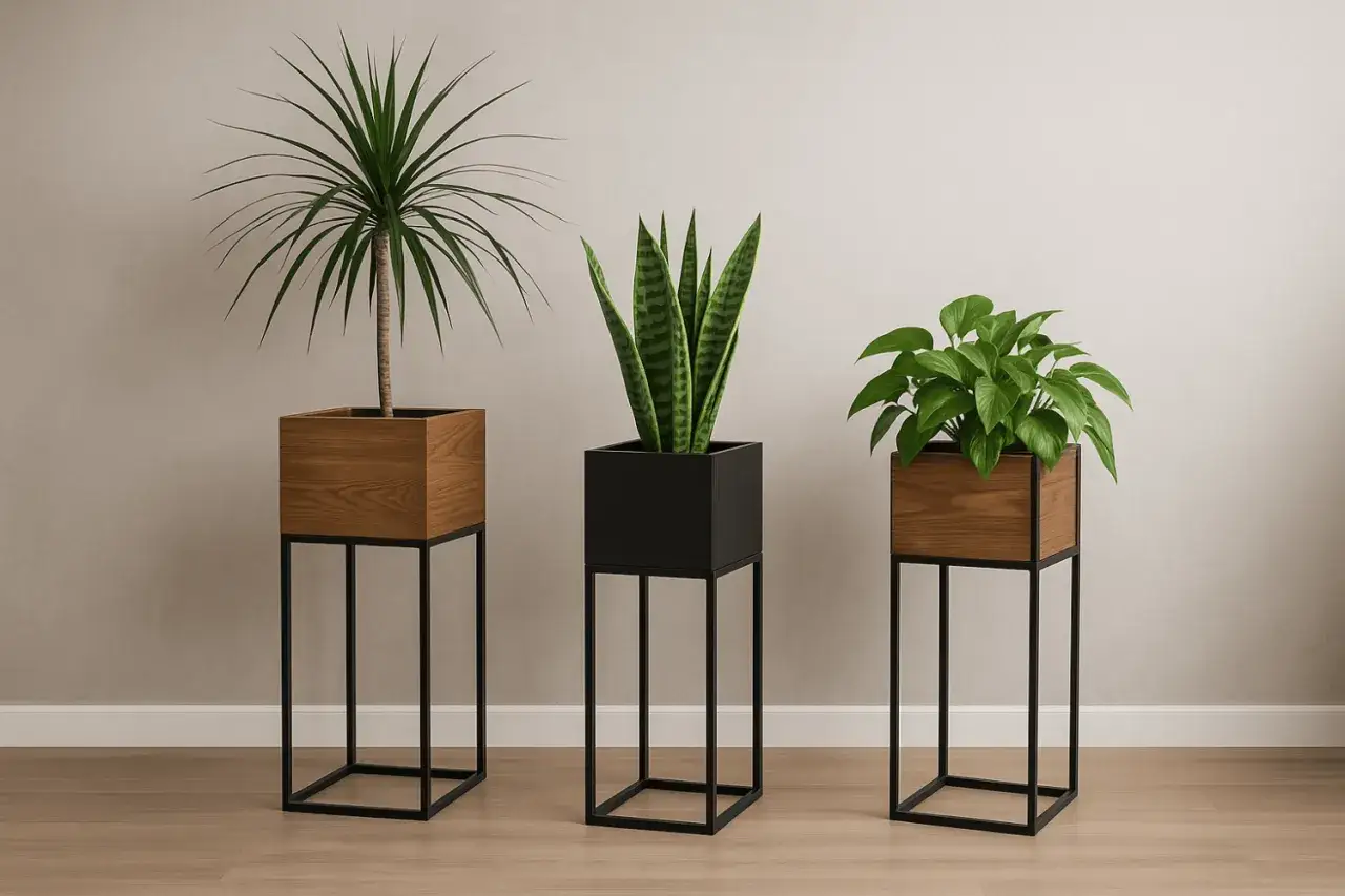 Zdjęcie Jaki kwietnik do salonu - wybierz idealny styl i funkcję dla roślin