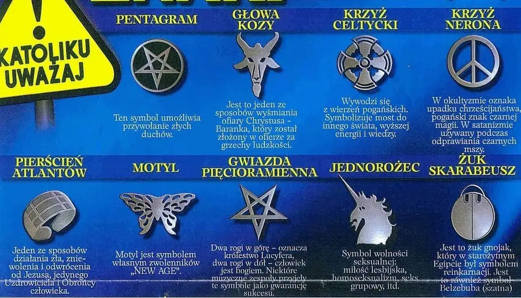 Zdjęcie Symbole satanistyczne i ich znaczenie - co naprawdę oznaczają?